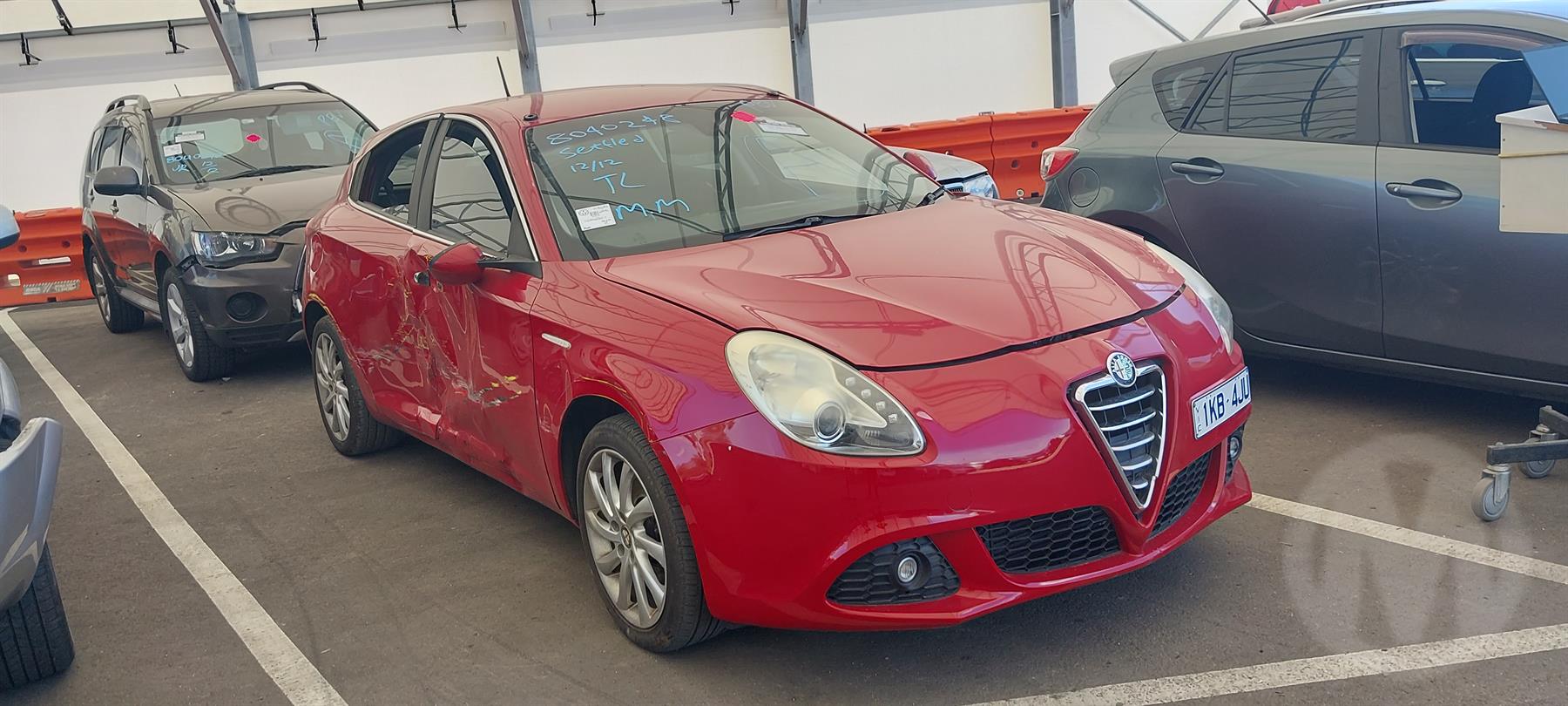 Wrecking 2013 ALFA ROMEO GIULIETTA for Used Parts AR1531