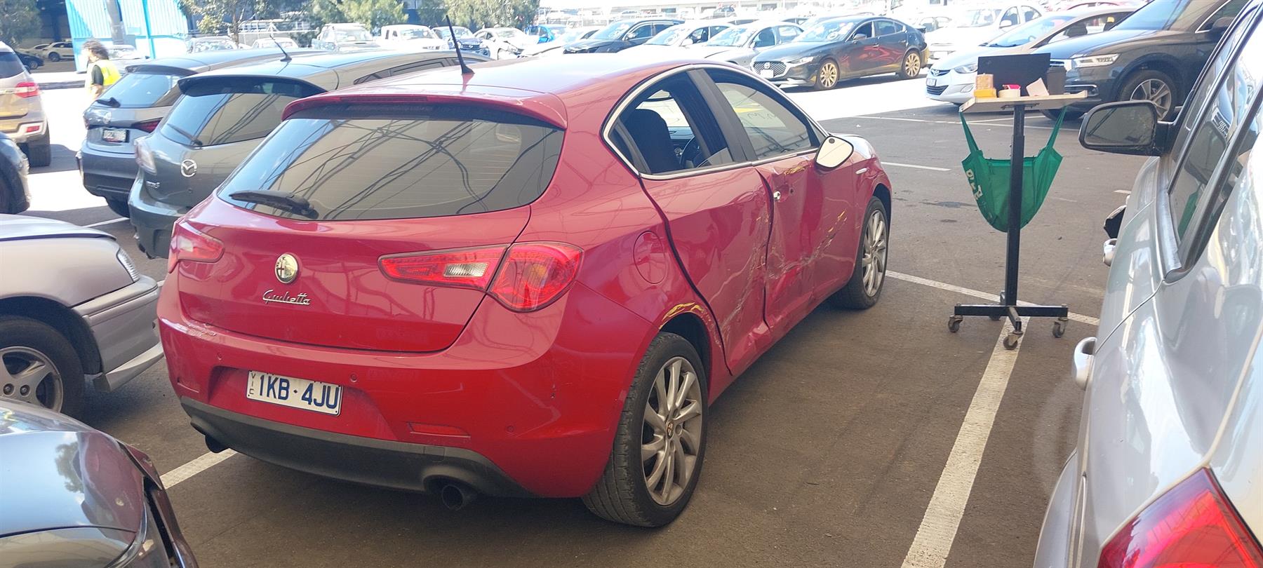Wrecking 2013 ALFA ROMEO GIULIETTA for Used Parts AR1531