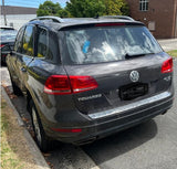 2012 VOLKSWAGEN TOUAREG 7P, 12/10-04/18  LEFT FRONT DOOR WINDOW