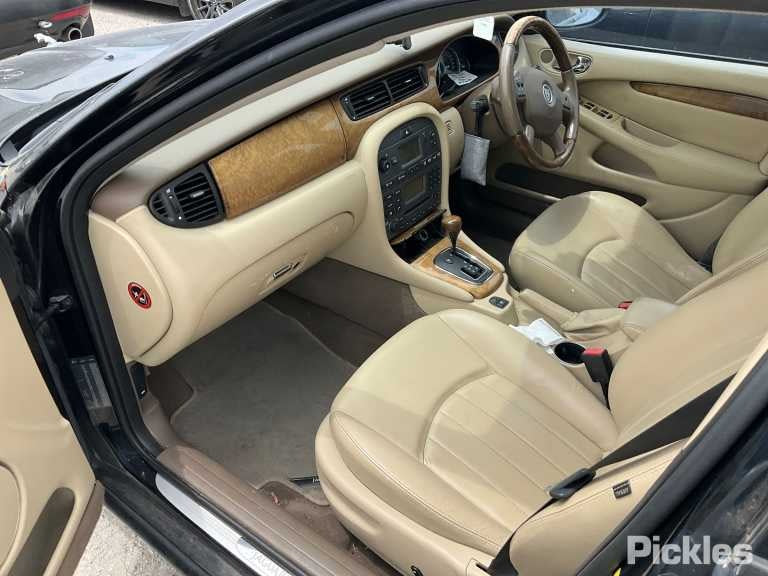 2006 JAGUAR X TYPE STEERING WHEEL, X400, 09/01-12/10  RIGHT AIRBAG