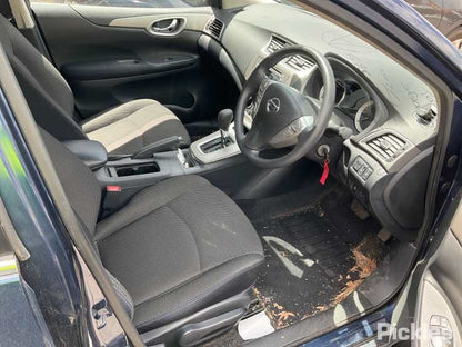 2014 NISSAN PULSAR C12, HATCH, 05/13-12/16  LEFT REAR DOOR WINDOW