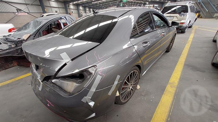 2016 MERCEDES CLA CLASS C117, 10/13-02/19 A1177300418 RIGHT REAR 1Q DOOR GLASS