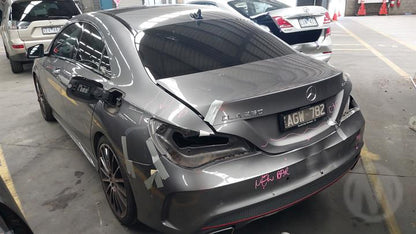 2016 MERCEDES CLA CLASS C117, 10/13-02/19 A1177300418 RIGHT REAR 1Q DOOR GLASS