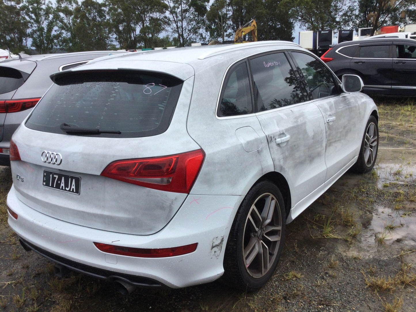 Wrecking 2013 AUDI Q5 for Used Parts AU1553