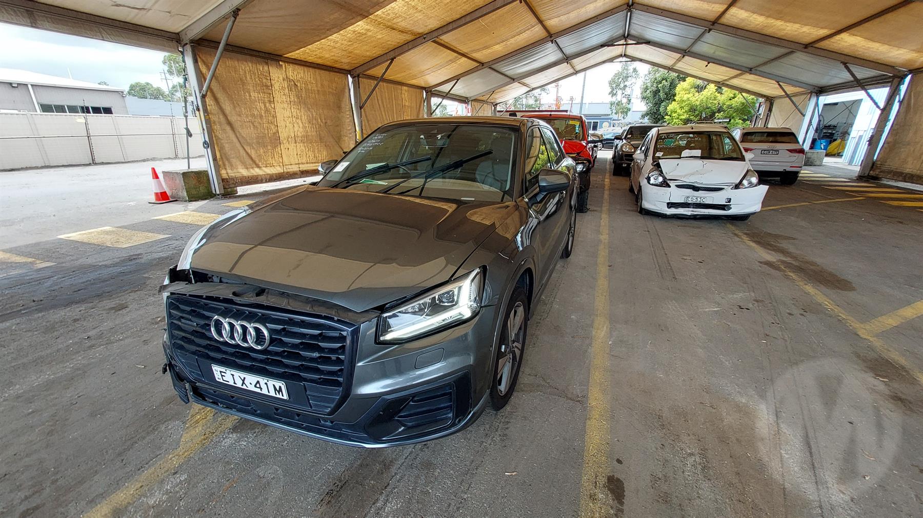 Wrecking 2017 AUDI Q2 for Used Parts AU1555