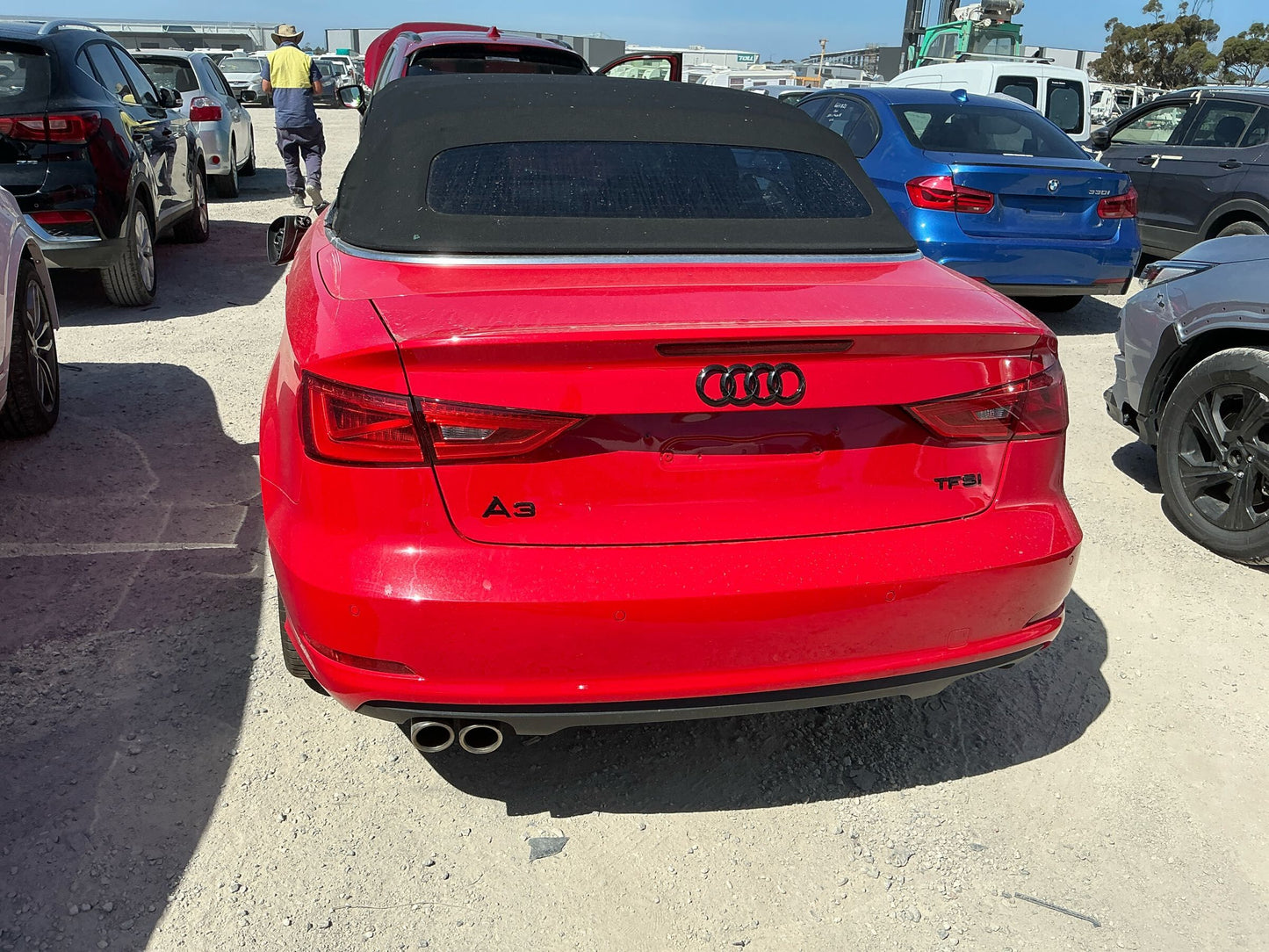 2014 AUDI A3 8V, RH FRONT, OUTER, 03/13-10/20 8V0837885 DOOR HANDLE