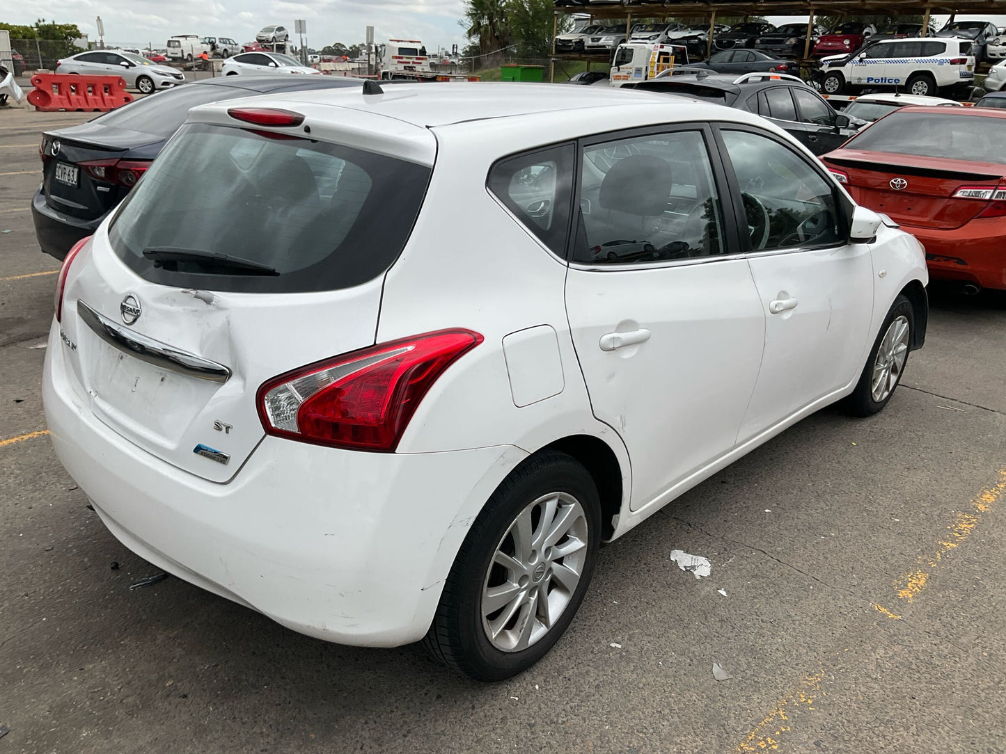 2015 NISSAN PULSAR B17/C12, SEDAN/HATCH, 12/12-12/17  LEFT REAR WND REG MOTOR