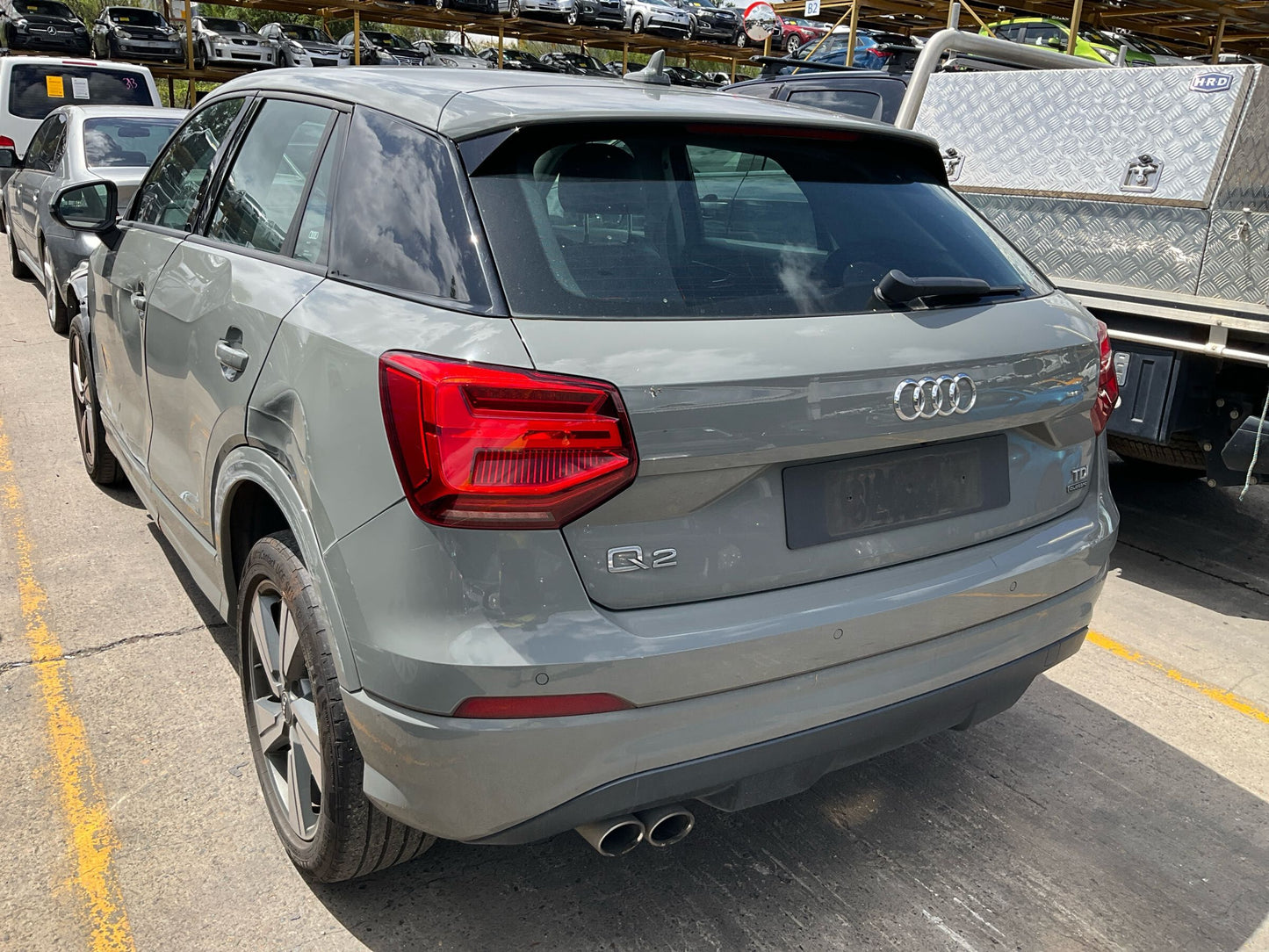 Wrecking 2017 AUDI Q2 for Used Parts AU1566