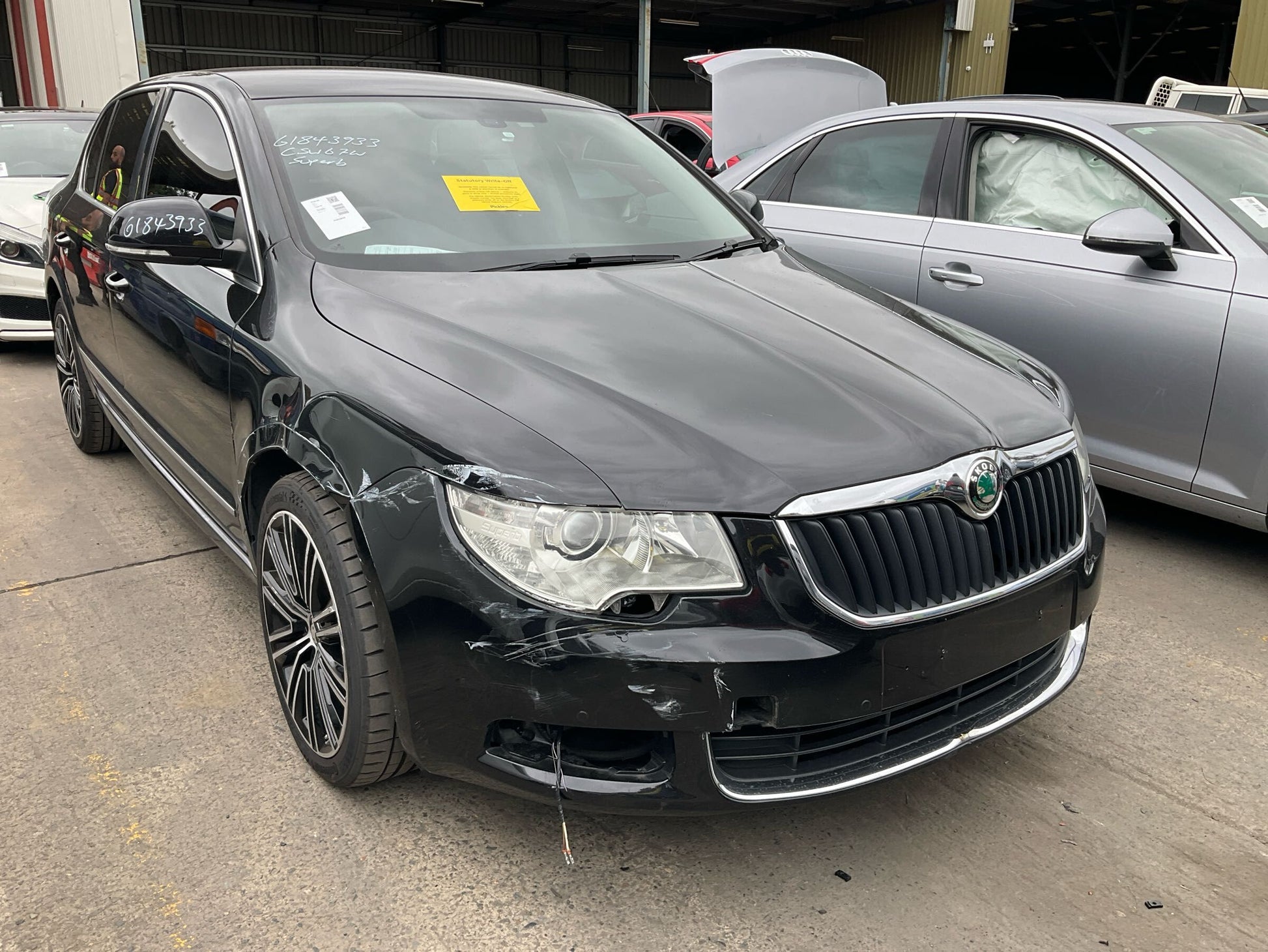 Wrecking 2013 SKODA SUPERB for Used Parts SK1567