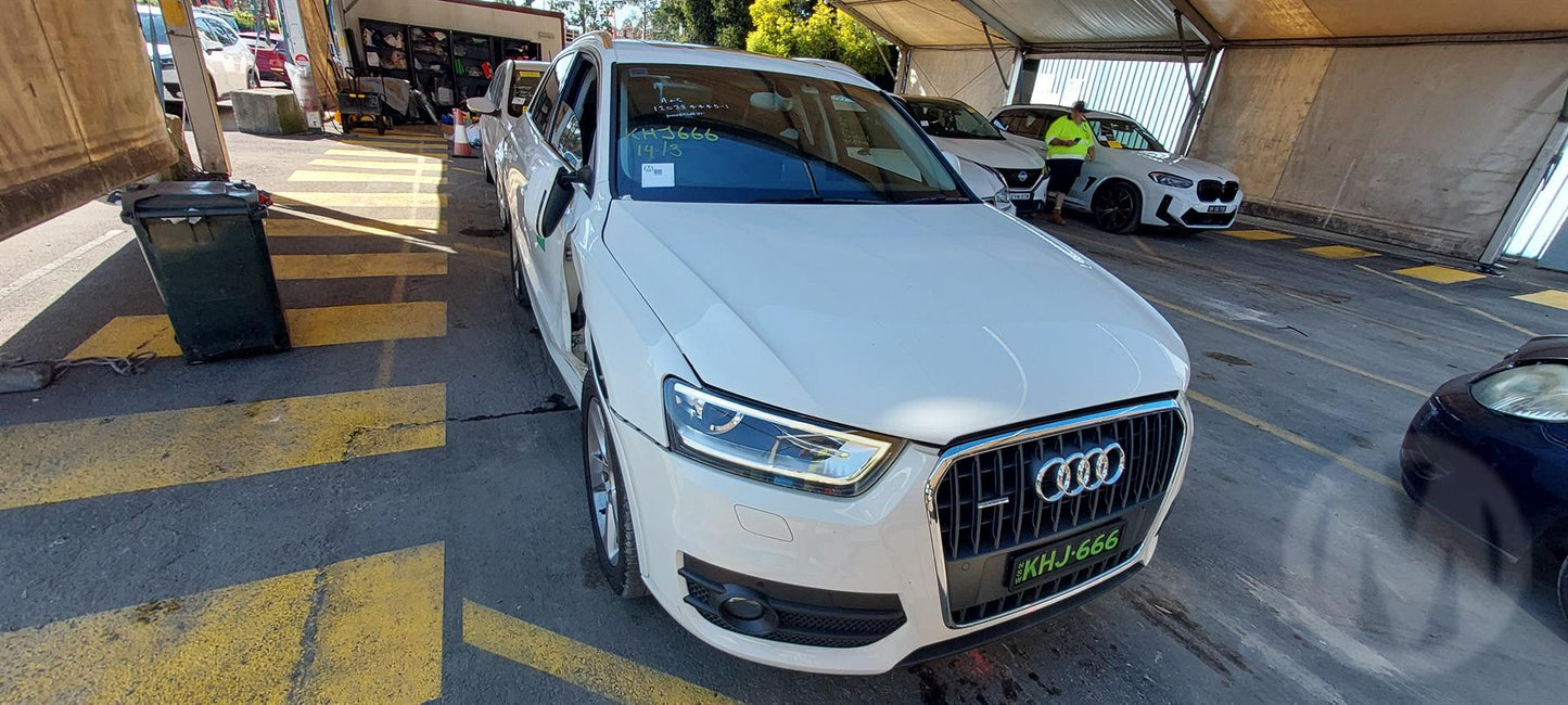 2012 AUDI Q3 8U, Q3/RSQ3, XENON, ADAPTIVE TYPE, 03/12-10/14 8U0941043A LEFT HEADLAMP