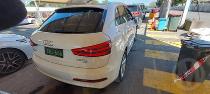 2012 AUDI Q3 8U, Q3/RSQ3, XENON, ADAPTIVE TYPE, 03/12-10/14 8U0941043A LEFT HEADLAMP