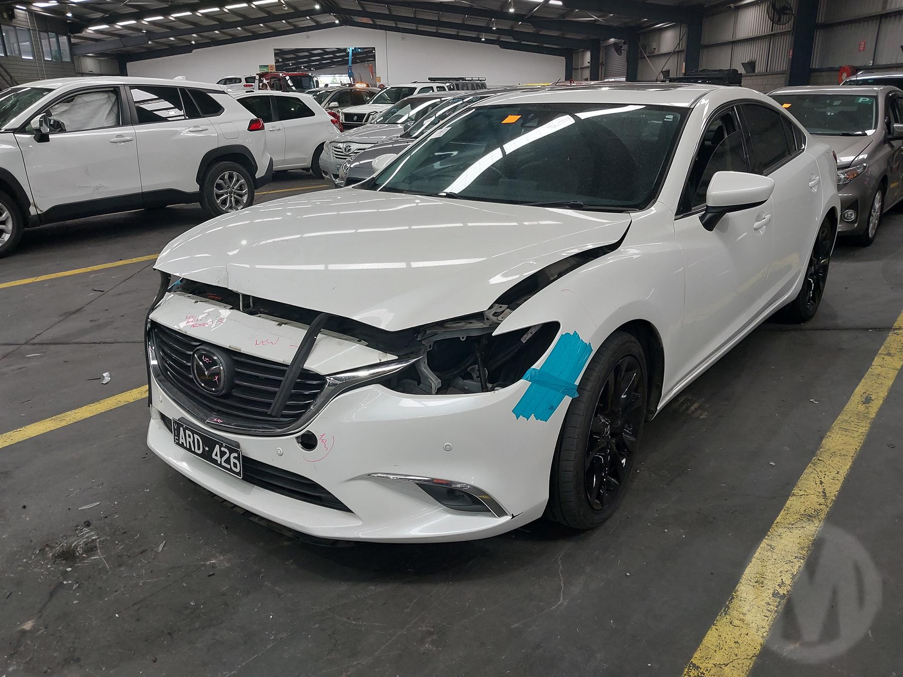 2015 MAZDA 6 2.2, DIESEL, GJ-GL, 11/12-05/19  THROTTLE BODY