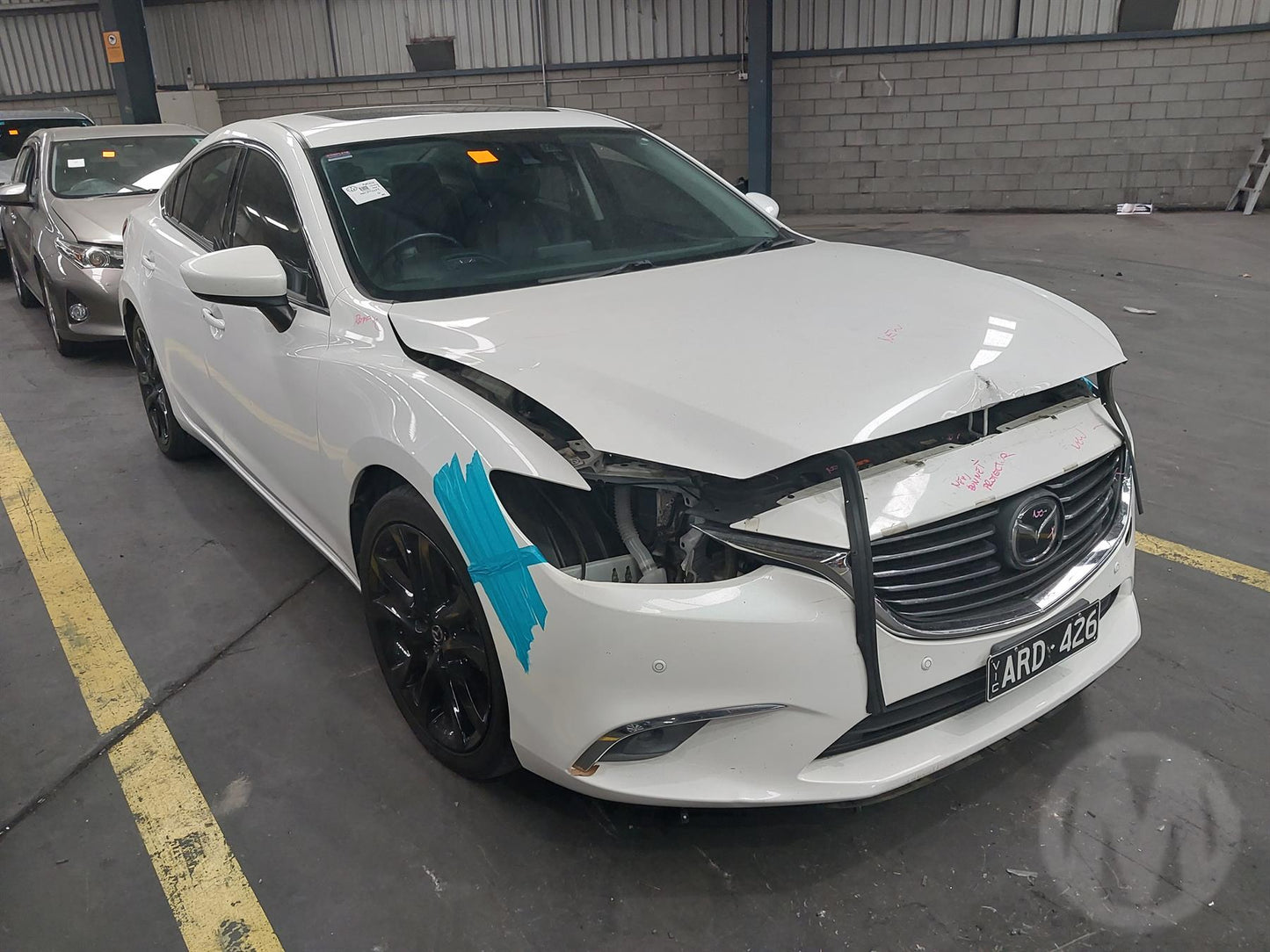 2015 MAZDA 6 BLIND SPOT MONITOR SENSOR (RH REAR BEHIND BUMPER),  GJ-GL, 11/12-02/18  REVERSE CAMERA