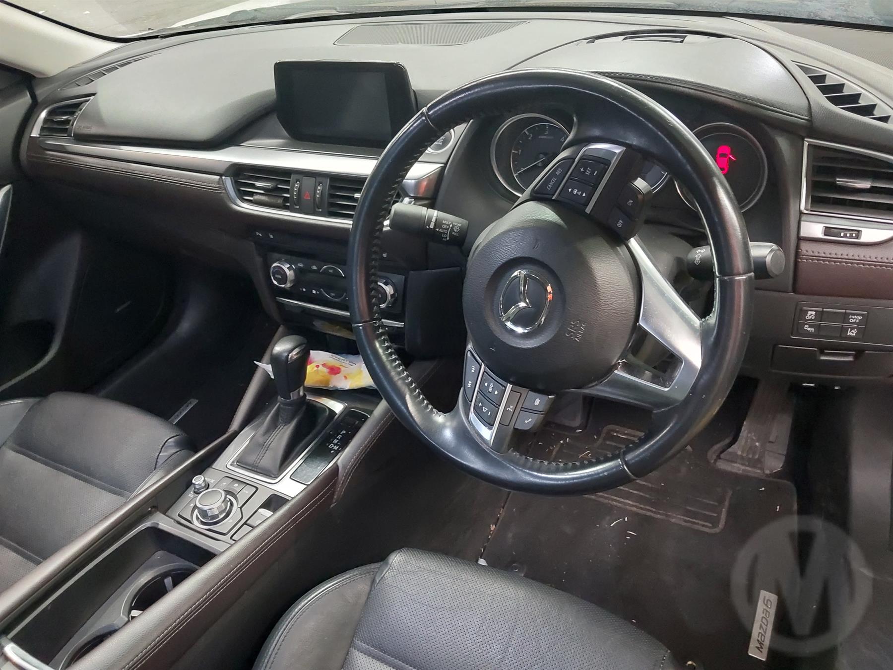 2015 MAZDA 6 GJ, 11/12-06/16  RIGHT FRONT DOOR WINDOW