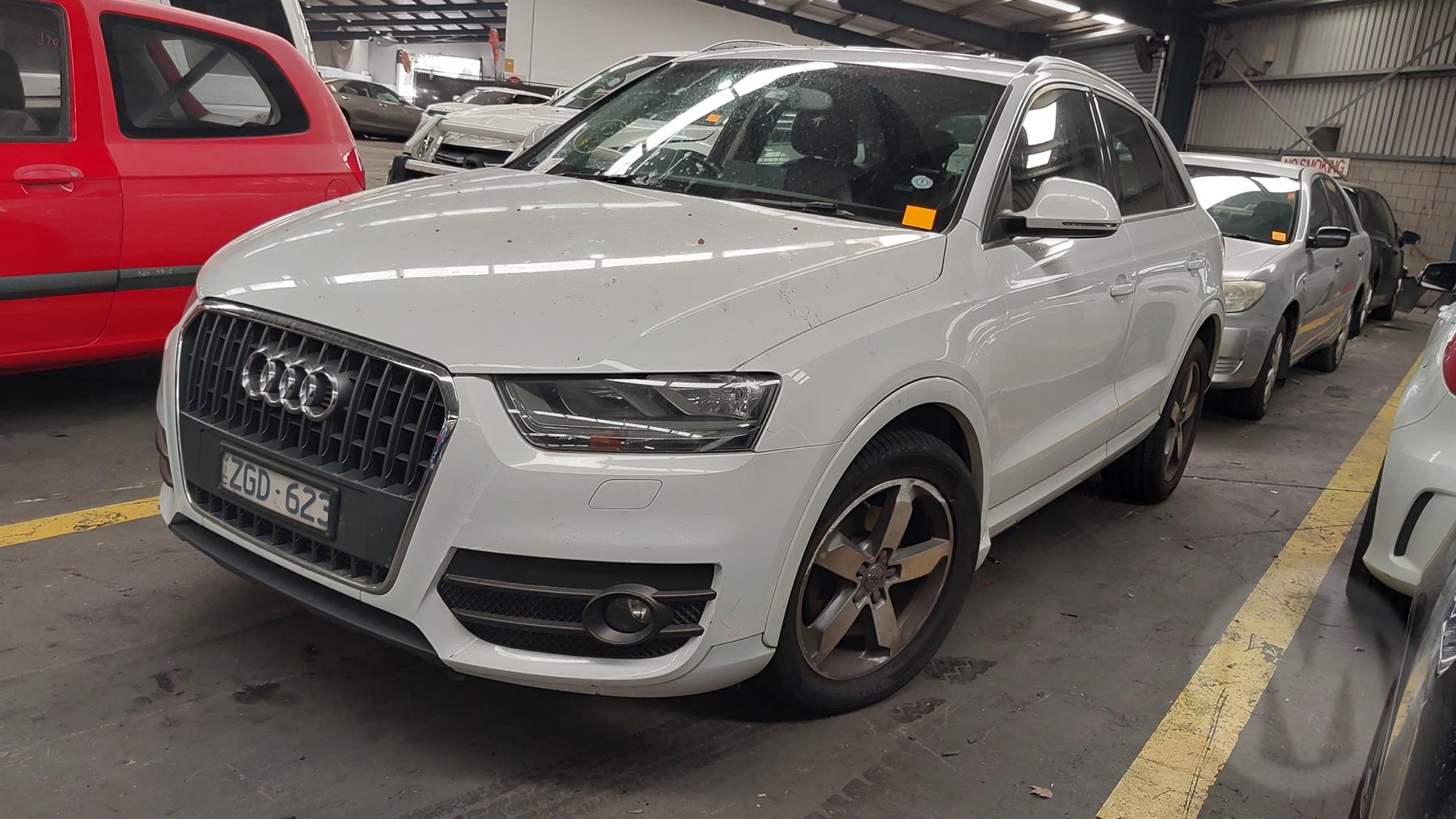 Wrecking 2012 AUDI Q3 for Used Parts AU1573