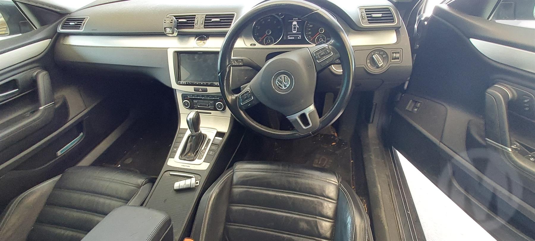 2012 VOLKSWAGEN PASSAT 3CC, SEDAN, XENON TYPE, 08/08-02/12 3C8941753D LEFT HEADLAMP
