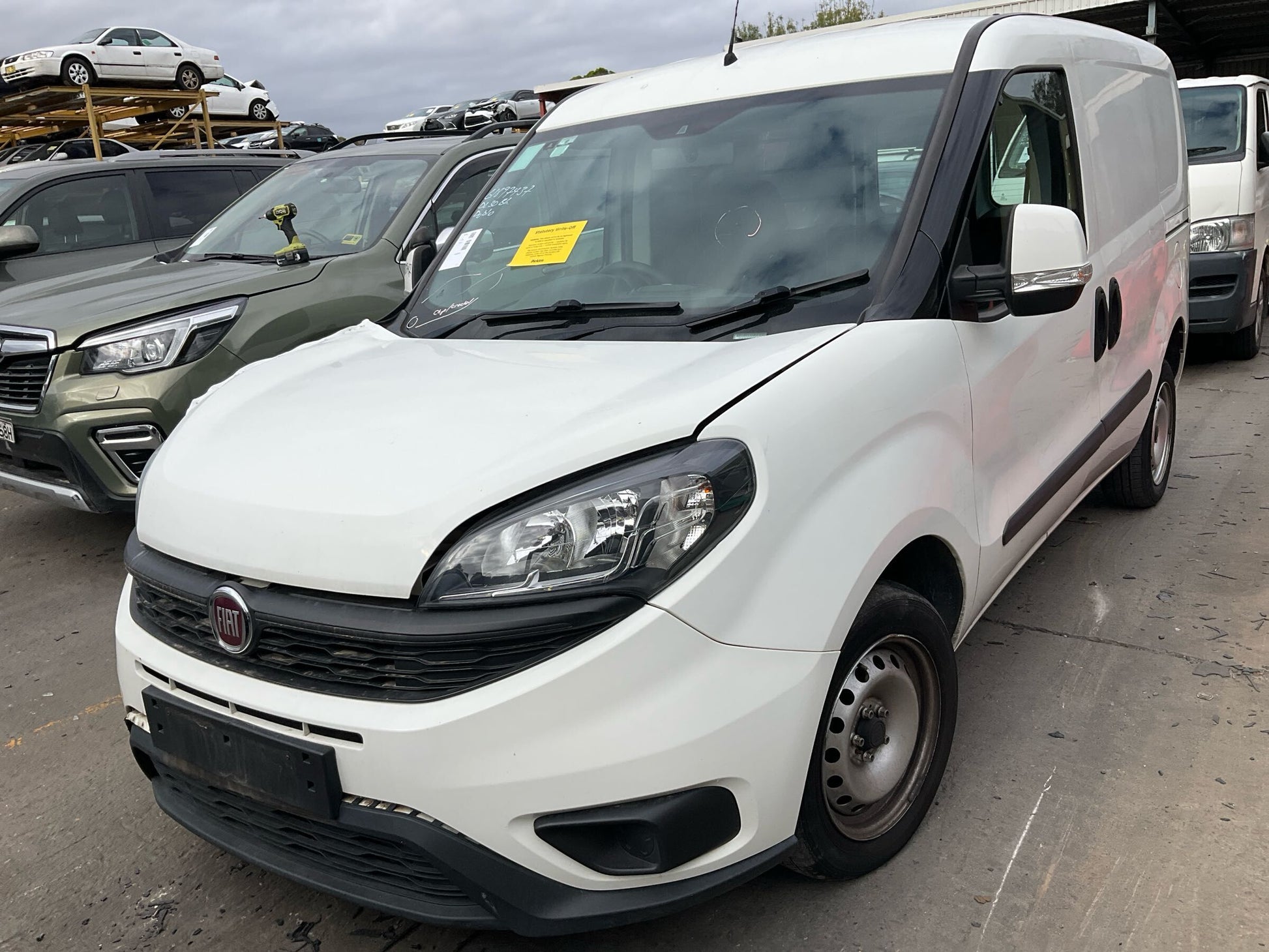 2019 FIAT DOBLO 263, 03/15-12/20 52044717 LEFT TAILLIGHT