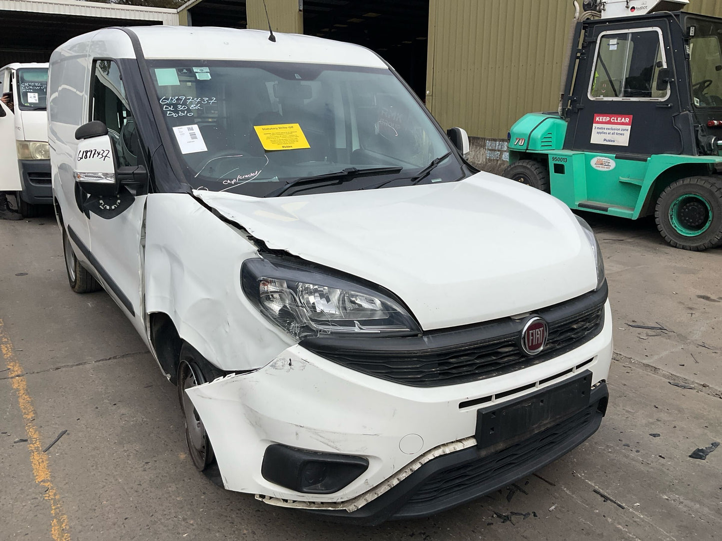 2019 FIAT DOBLO AUTO, DIESEL, 1.6, TURBO, 263, 12/14-12/20  TRANS GEARBOX
