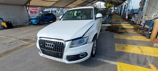 2014 AUDI Q5 Q5, RADIATOR GRILLE, 4 CYL & W/ PARK SENSOR TYPE, CHROME, 8R, 07/12-05/17 8R0853651S GRILLE