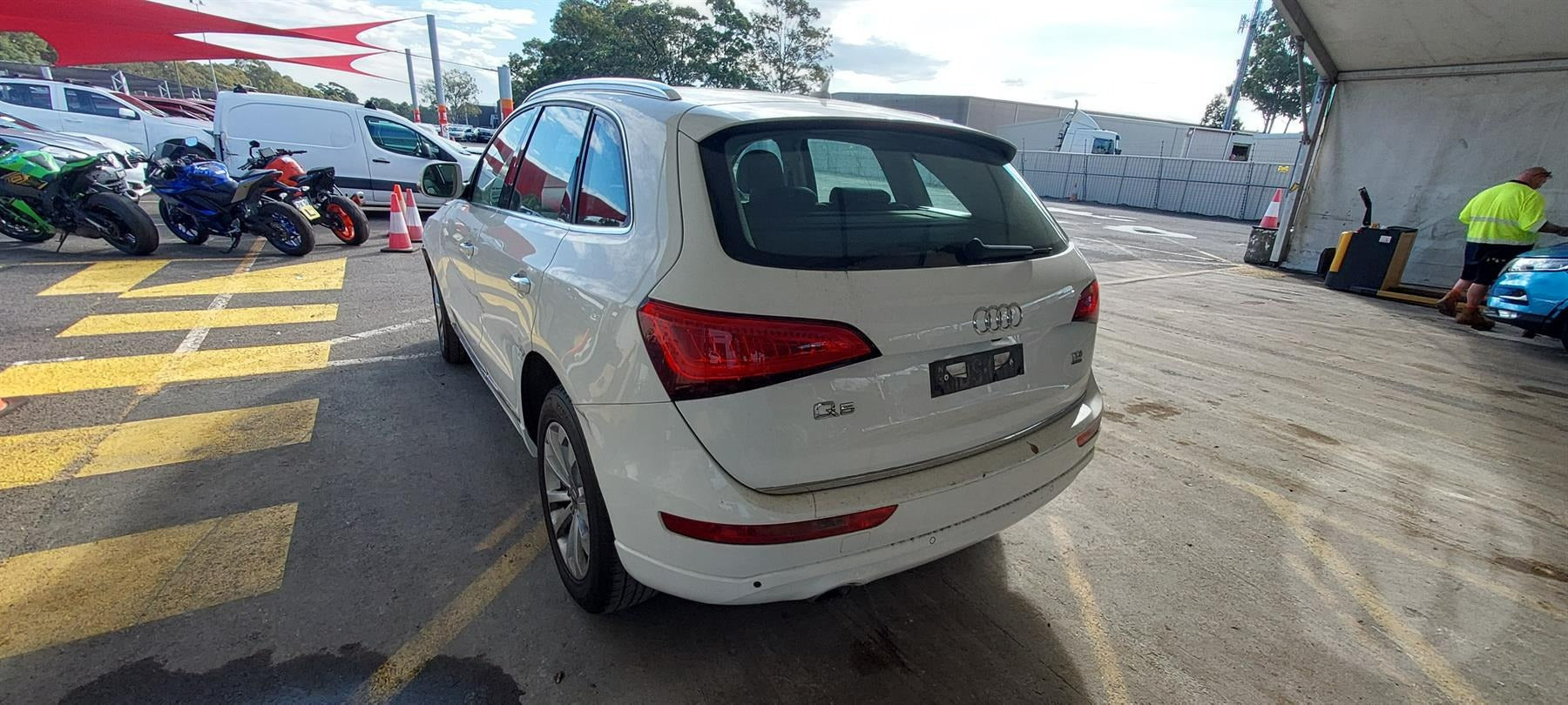 Wrecking 2014 AUDI Q5 for Used Parts AU1587