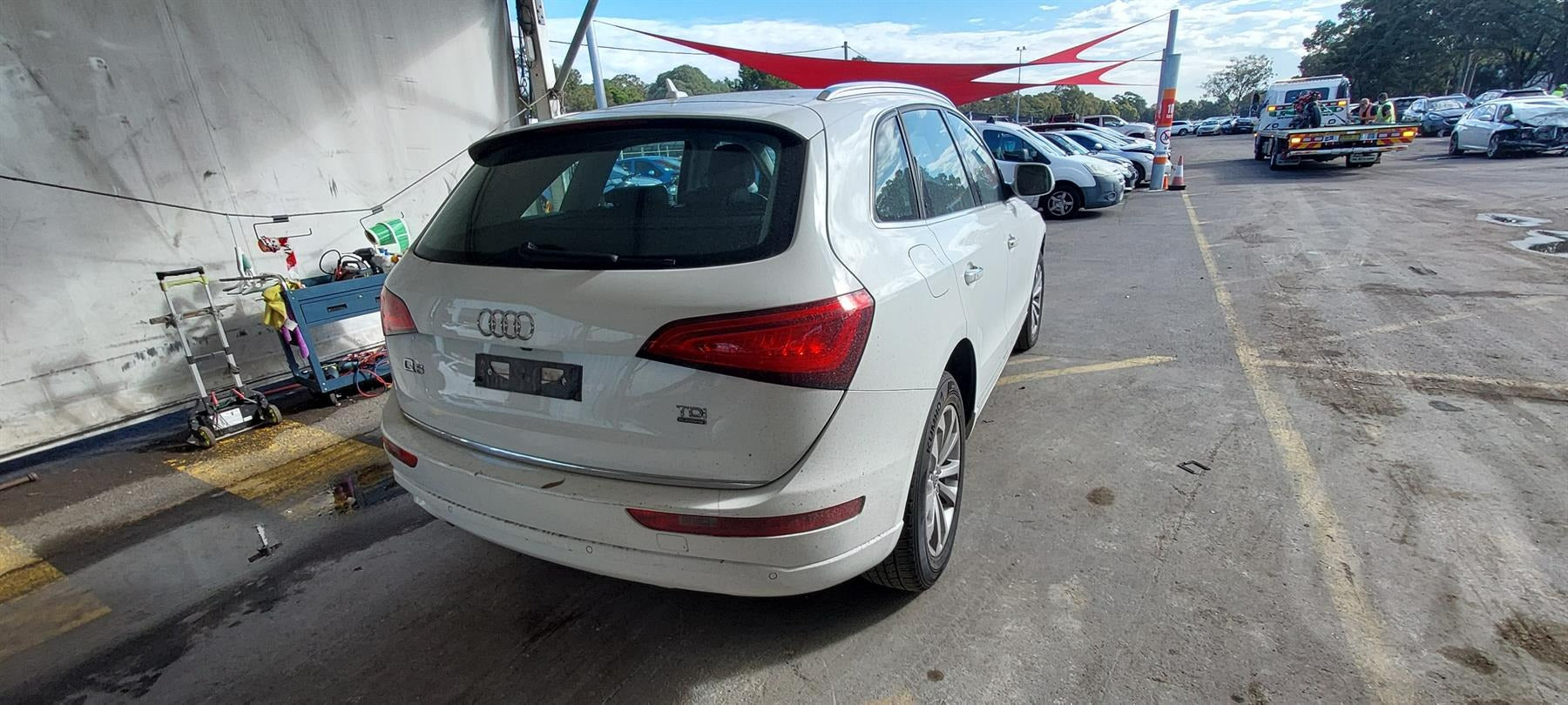 2014 AUDI Q5 DIESEL, 2.0, TURBO, 8R, CGLC CODE, 11/12-01/17  ENGINE