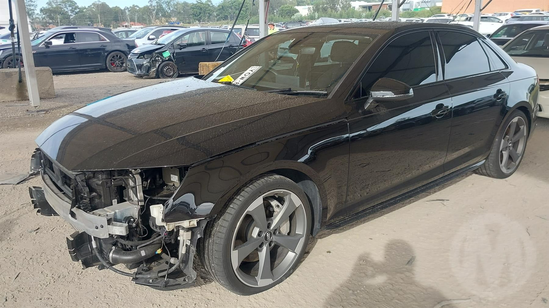 2020 AUDI A4 B9 8W, A4/S4, SEDAN, 10/15-11/20 8W5833051C LEFT REAR DOOR SLIDING