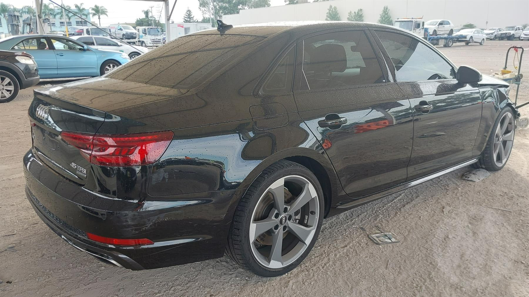 2020 AUDI A4 B9 8W, PRIVACY TINT TYPE, SEDAN, 10/15-01/25 8W5845206 RIGHT REAR DOOR WINDOW