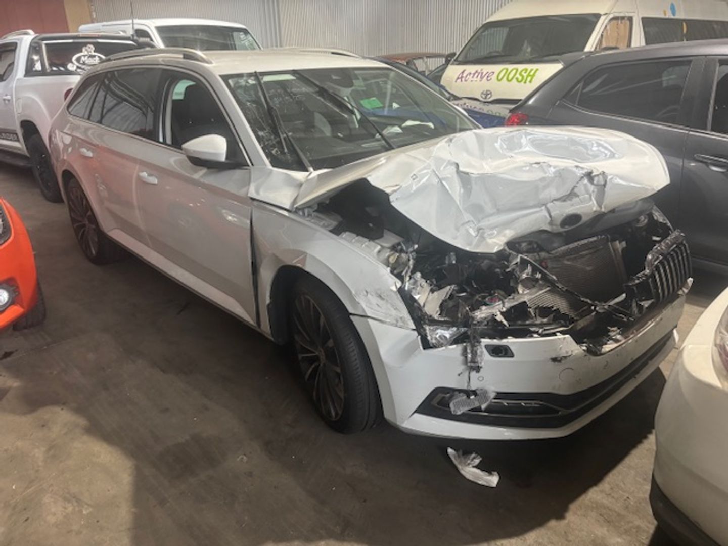 2022 SKODA SUPERB PETROL, 2.0, TURBO, CHHB CODE, NP, 03/16-  ENGINE