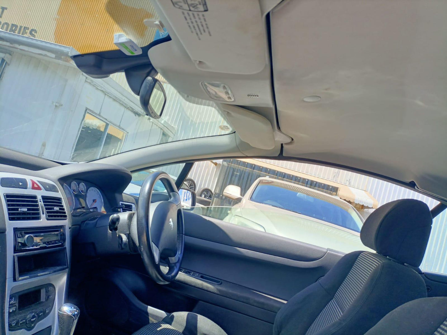 2005 PEUGEOT 307 T5, W/ FOGLAMPS TYPE, 12/01- 6205Z5 RIGHT HEADLAMP