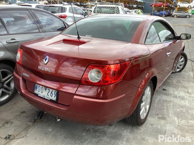 2008 RENAULT MEGANE E84, CABRIO, 12/03-08/10 7701068382 LEFT DOOR MIRROR