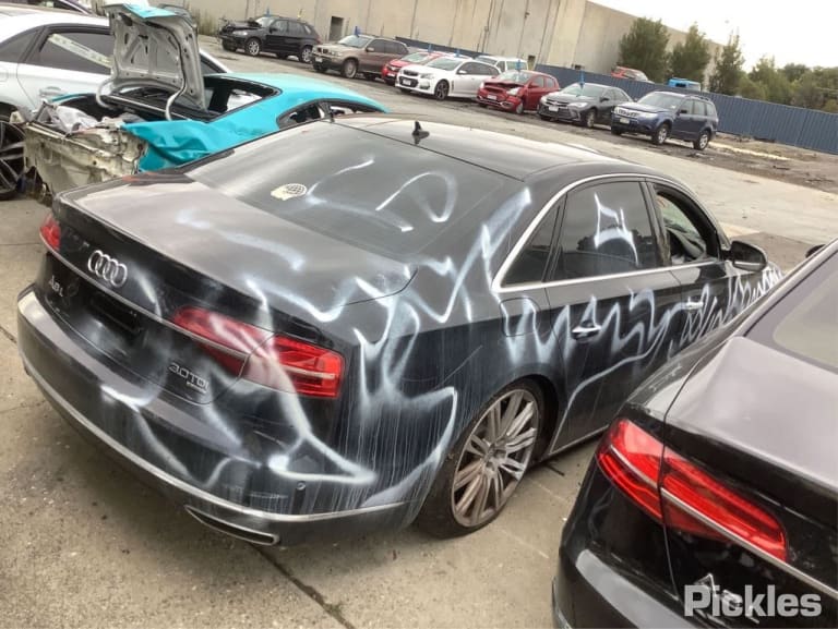 2014 AUDI A8 D4, FRONT CAMERA (GRILLE MOUNTED), 08/10-06/17  REVERSE CAMERA