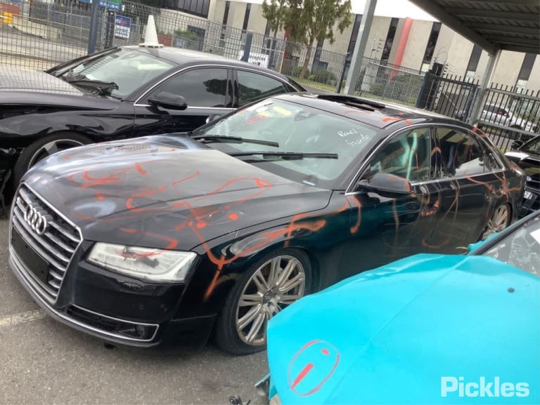 2014 AUDI A8 D4, FRONT CAMERA (GRILLE MOUNTED), 08/10-06/17  REVERSE CAMERA