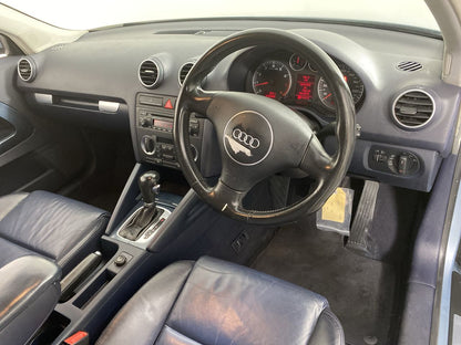 2005 AUDI A3 8P, DOOR REG ASSY (REG AND MOTOR), 3DR HATCH, 06/04-04/13 8P3837461C LEFT FRONT WINDOW REG MOTOR