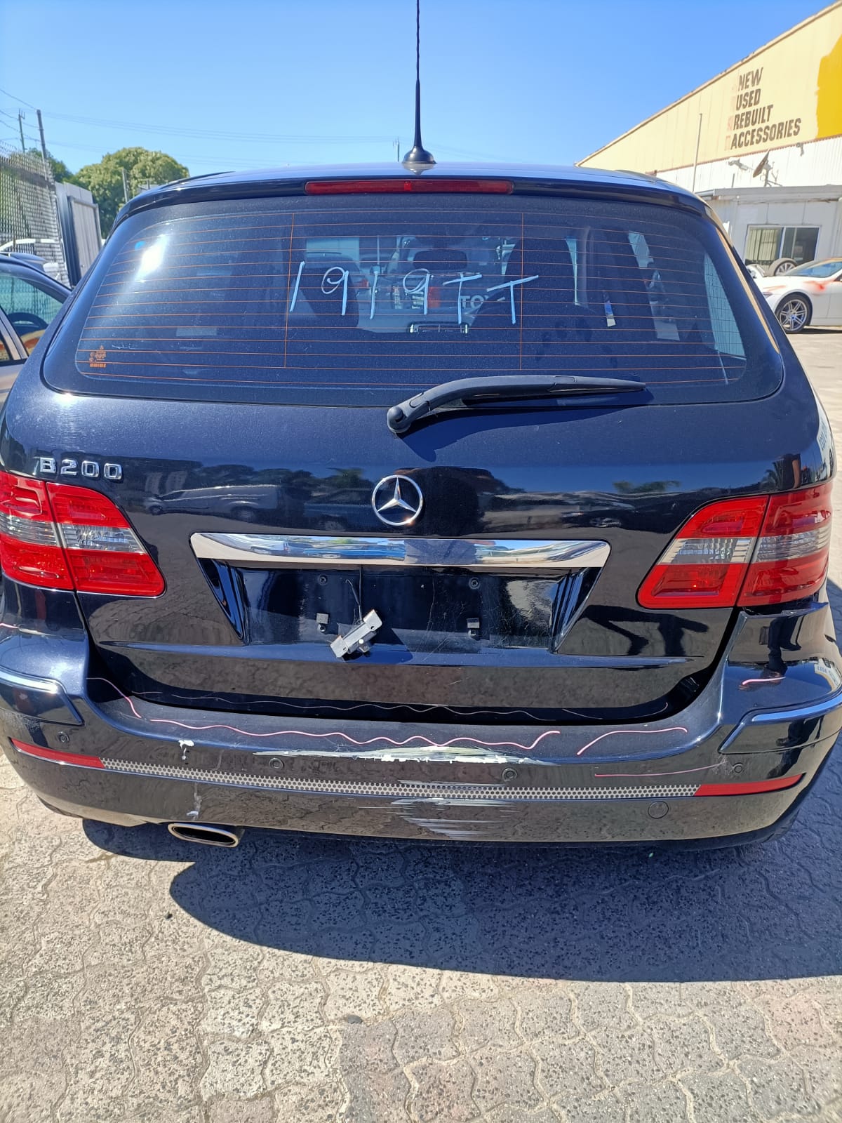 2007 MERCEDES B CLASS W245, STANDARD TYPE, 11/05-08/08 A1698202561  LEFT HEADLAMP
