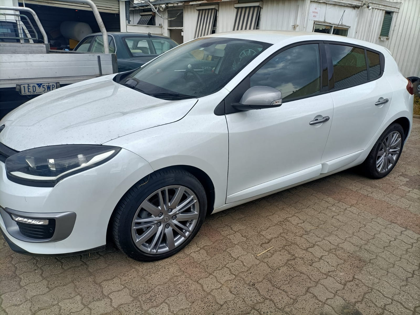 2016 RENAULT MEGANE DISPLAY UNIT, SAT NAV TYPE, X32/X95, 07/14-05/16 259156761R RADIO CD DVD SAT TV