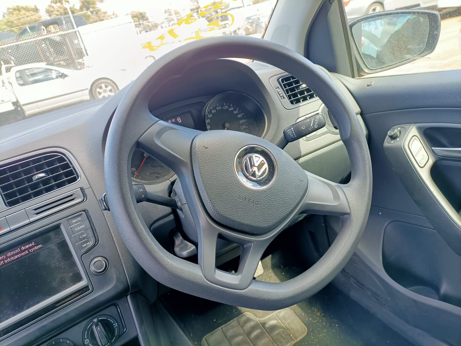 2015 VOLKSWAGEN POLO 6R, PAIR, 05/10-09/17 6R0857551K  6R0857552AL SUNVISOR