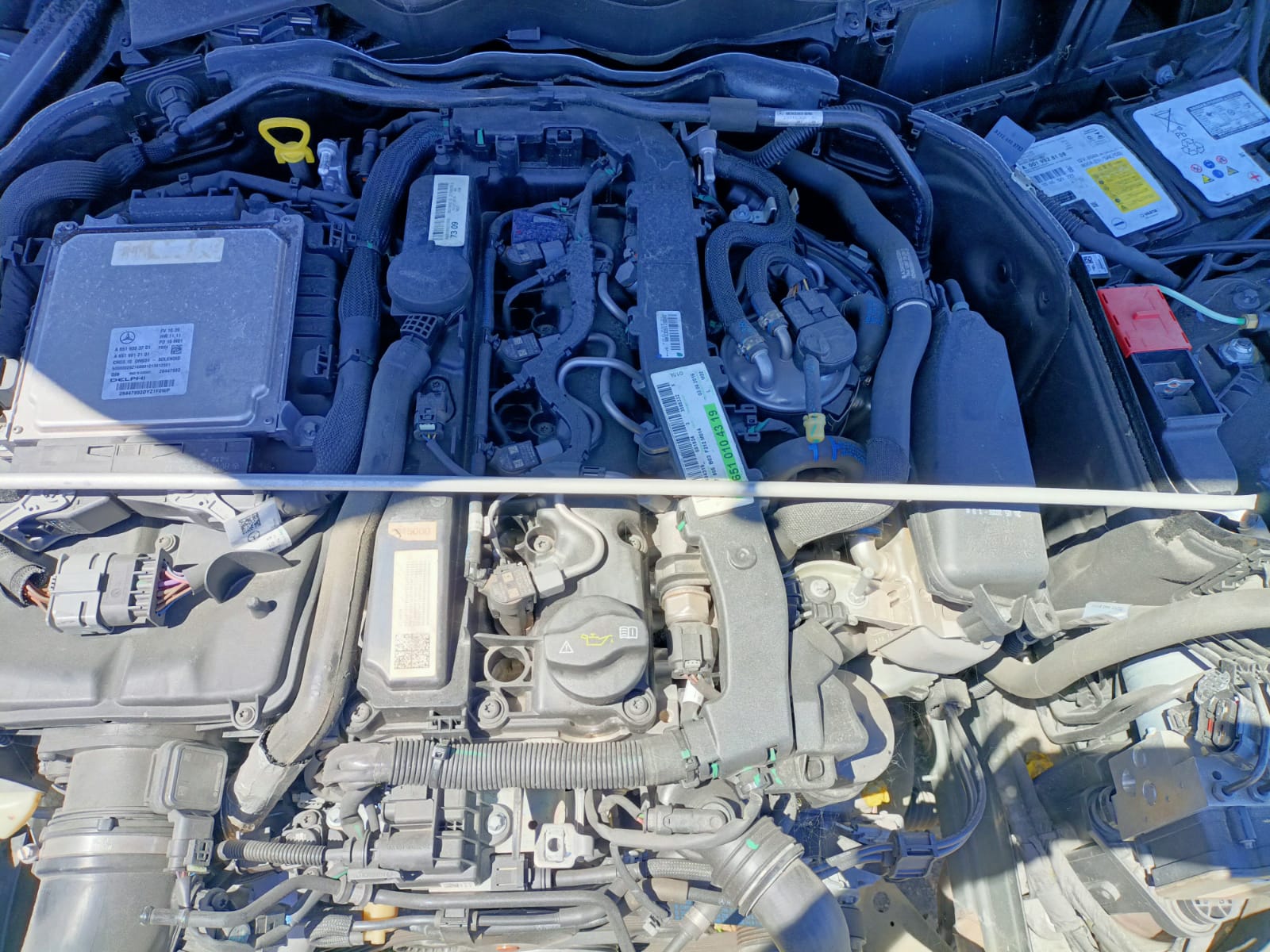 2016 MERCEDES CLS CLASS C218, 06/11-02/18 A2218200401 COURTESY LIGHT