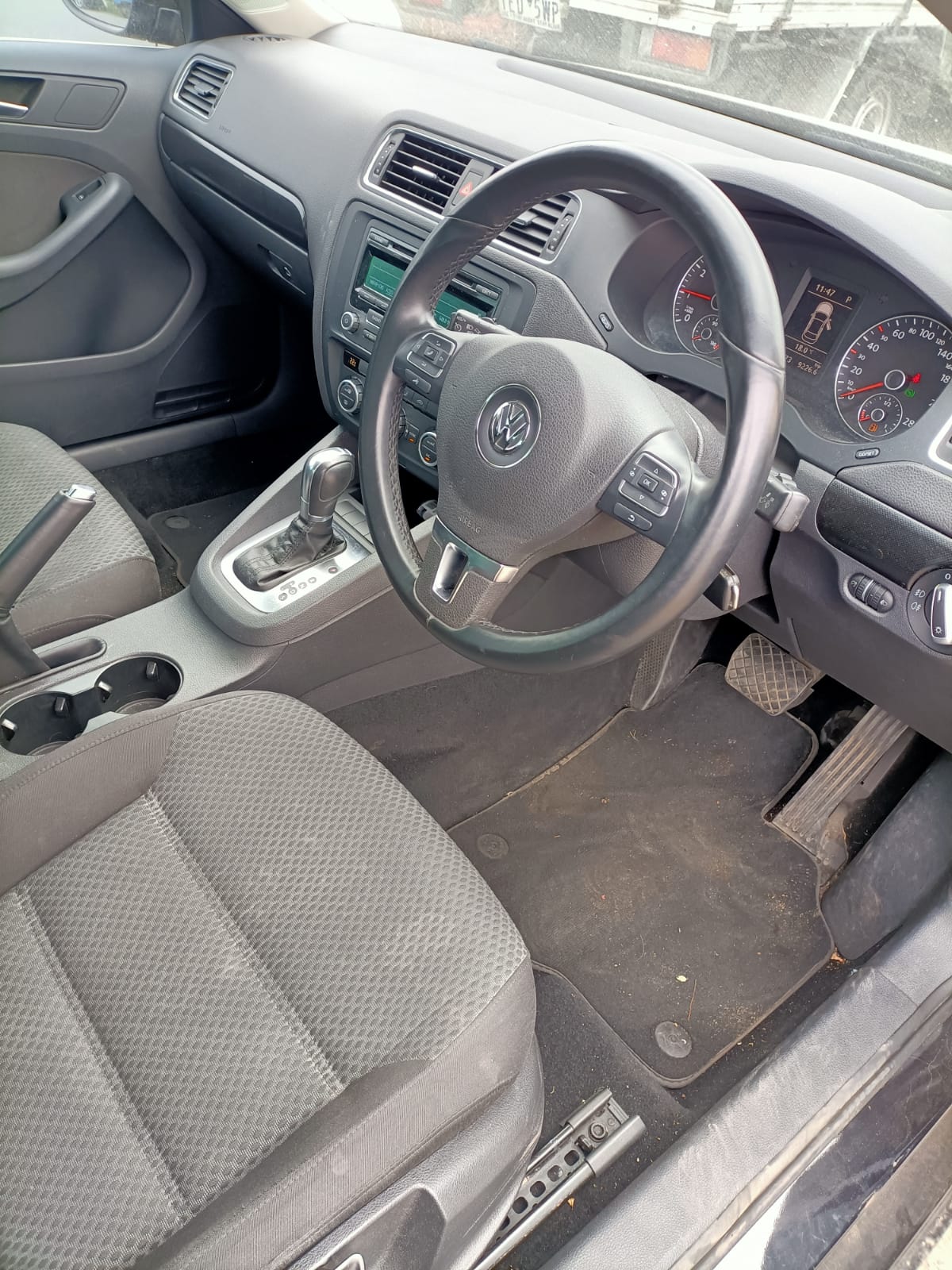 2013 VOLKSWAGEN JETTA STEERING WHEEL, 1B, 02/11-12/17 1KM880201G  RIGHT AIRBAG