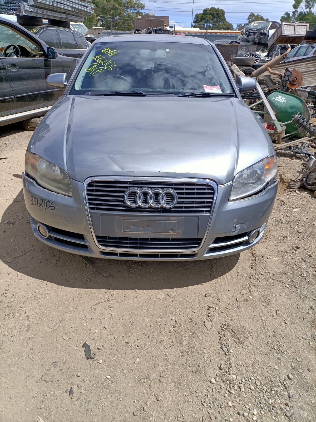 2006 AUDI A4 PETROL, 2.0, B7, 08/04-03/08 06B911023A STARTER