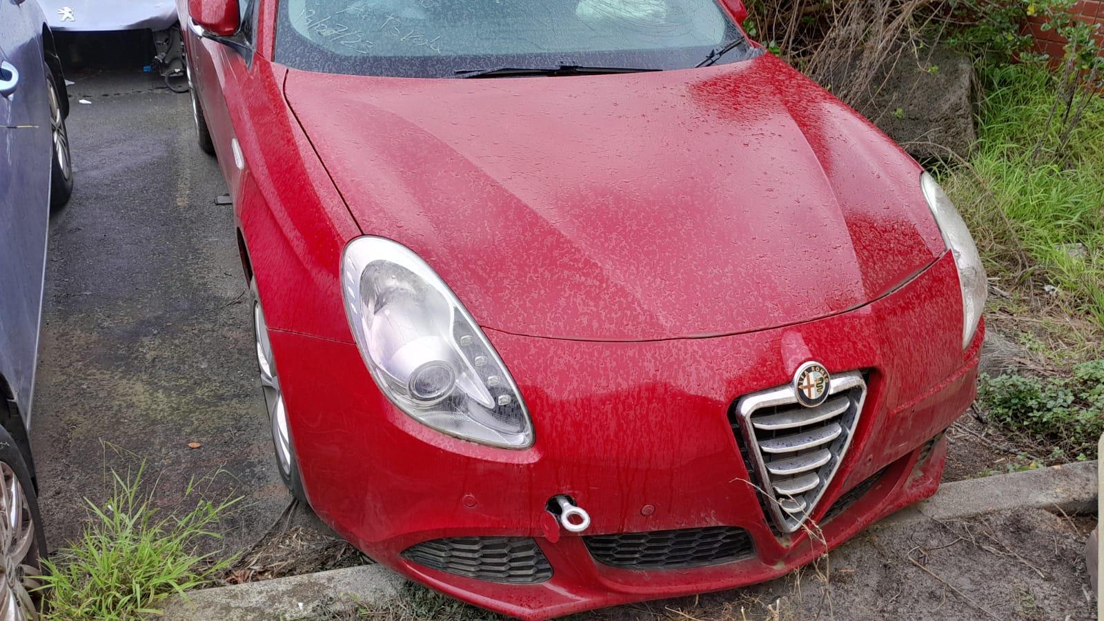 2014 ALFA ROMEO GIULIETTA COLOUR CODED TYPE, 940 SERIES, 06/11- 156101688 LEFT DOOR MIRROR