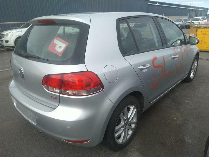 2009 VOLKSWAGEN GOLF DOWNPIPE-CAT TYPE, 1.4, PETROL, CTHD/CAVD CODE, GEN 6, 12/08-01/16 1K0254201GX CATALYTIC CONVERTER
