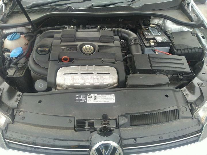 2009 VOLKSWAGEN GOLF GEN 6, COMFORTLINE/TRENDLINE/TSi, HALOGEN TYPE, 10/08-03/13  LEFT HEADLAMP