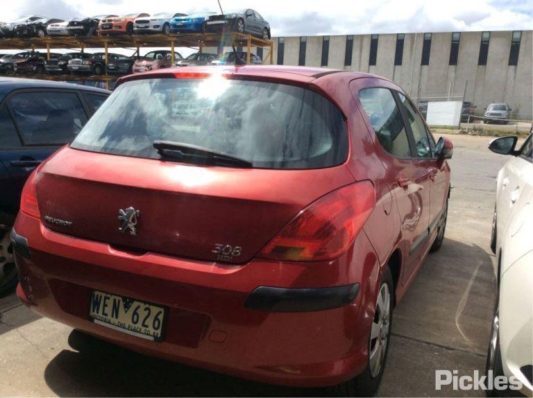 2008 PEUGEOT 308 T7, HATCH, 06/07-12/13  RIGHT TAILLIGHT
