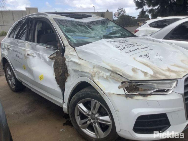 2015 AUDI Q3 8U, 03/12-12/18 8U0837461 LEFT FRONT WINDOW REG MOTOR