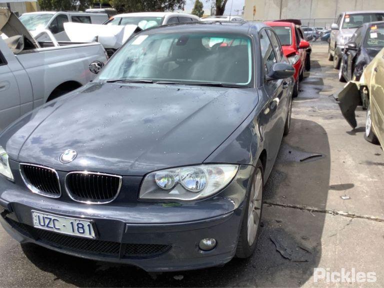 2006 BMW 1 SERIES BUMPER FOGLAMP, E82/E87/E88, COUPE/HATCH/CABRIO, OVAL TYPE, 10/04-09/13 63176924655 LEFT INDICATOR FOG SIDE