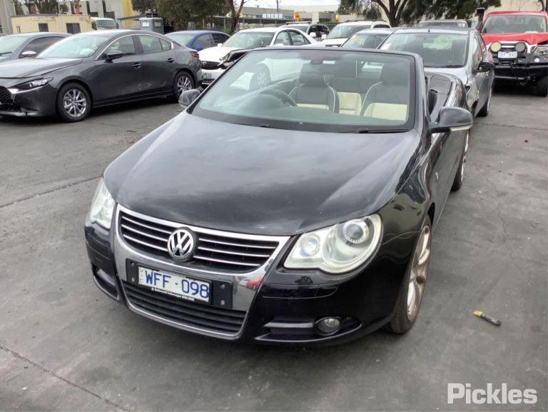 2008 VOLKSWAGEN EOS DISPLAY & HEAD UNIT (RCD510), 1F, 02/07-12/14 1K0035198C RADIO CD DVD SAT TV