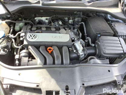 2008 VOLKSWAGEN JETTA 1KM, 02/06-07/11 1K5833105E LEFT REAR DOOR WINDOW