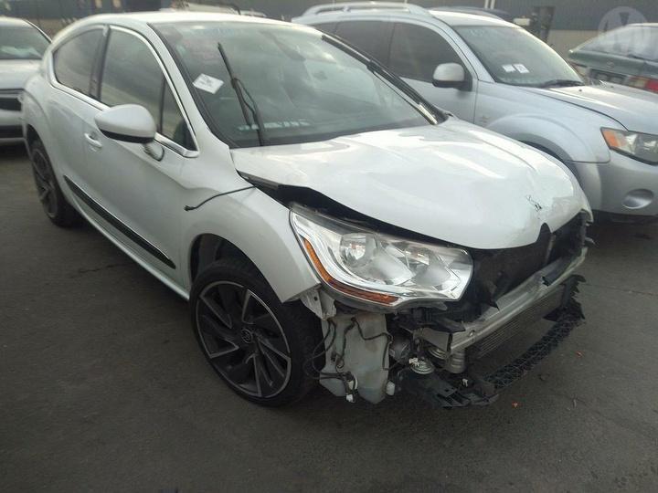 2012 CITROEN DS4 02/12-12/16 9201Q6 LEFT FRONT DOOR WINDOW