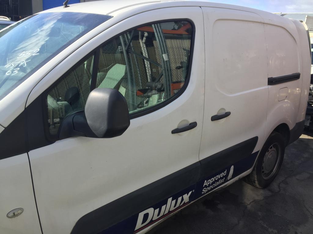 2010 CITROEN BERLINGO MANUAL, DIESEL, 1.6, 5 SPEED, B9C, TURBO, 03/09-12/18 223121 TRANS GEARBOX