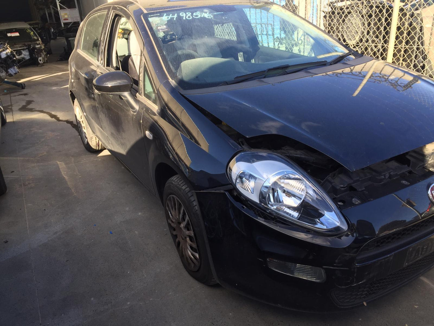 2014 FIAT PUNTO 08/13-12/15 735506960 735509463 SUNVISOR